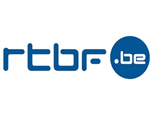 Logo de la RTBF, radio-télévision belge de la Fédération Wallonie-Bruxelles