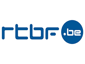 Logo de la RTBF, radio-télévision belge de la Fédération Wallonie-Bruxelles