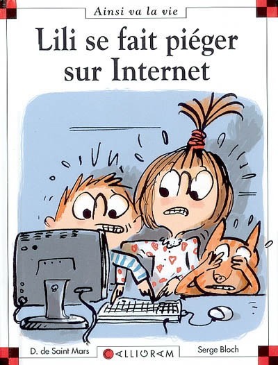 Il y a un nouvel ordi chez Max et Lili et les parents n'ont pas encore installé le " contrôle parental "... Le temps de tomber dans des pièges et de faire quelques cyber-bêtises ! Et la prudence, Lili ? Ce livre de Max et Lili parle de l'internet, de cette toile d'araignée qui relie tous les ordinateurs, par des câbles ou des ondes. Pour s'informer, jouer, se parler, s'entraider avec une liberté nouvelle... C'est une révolution ! En poussant le bouton de cette fantastique machine, on fait entrer dans sa maison une bibliothèque infinie, des magasins, des jeux, des films, des copains... mais aussi la violence, les images choquantes, l'arnaque, les pédophiles. Et c'est dur de s'arrêter ! Alors les parents, restez branchés avec vos enfants !	