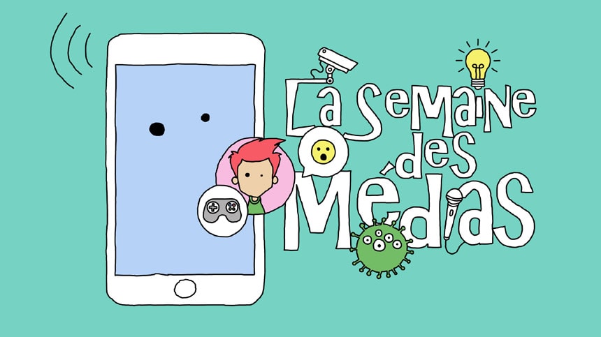 Logo de la semaine des médias