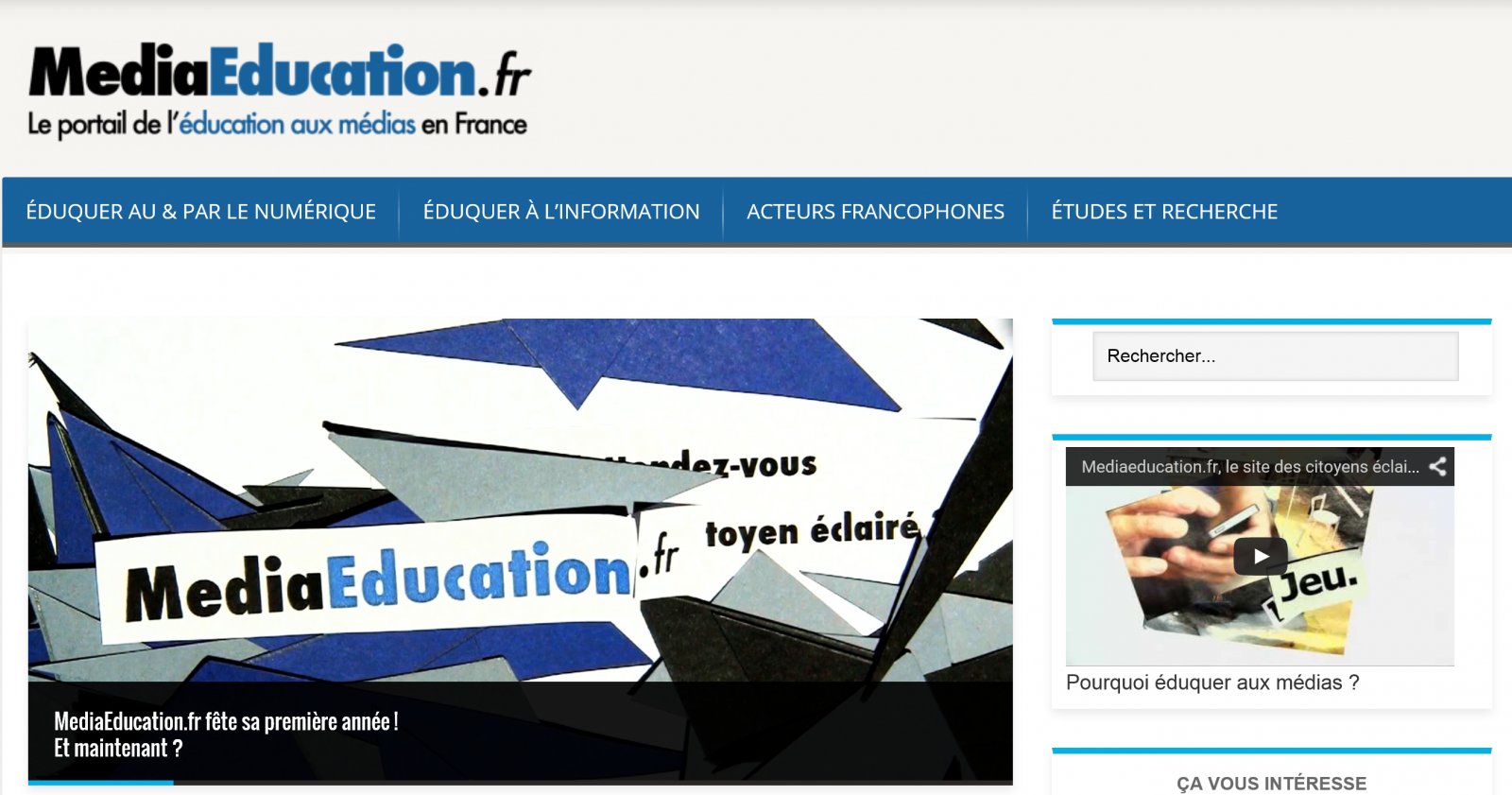 portail de l'éducation aux médias en france