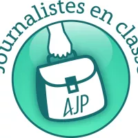 Le logo de journalistes en classe de l'Association des journalistes professionnels