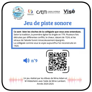 Nos panneaux QRcode placés dans la ville.