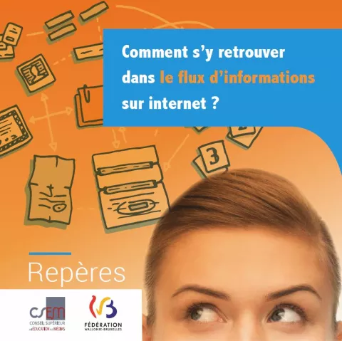 Carnet de la collection Repères : Comment s'y retrouver dans le flux d'informations sur internet ?