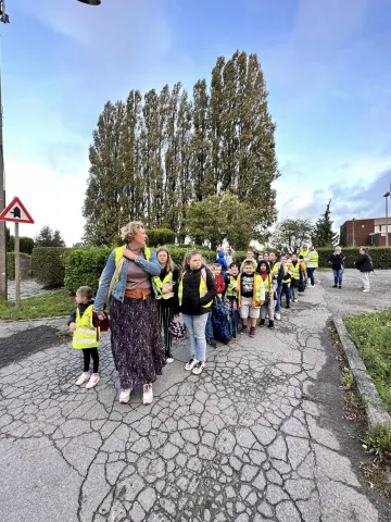Balade dans le quartier pour relever les problématiques liées à la sécurité routière