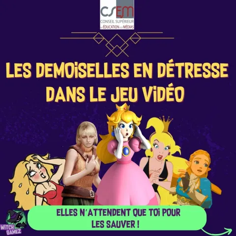 Les demoiselles en détresse du jeu video