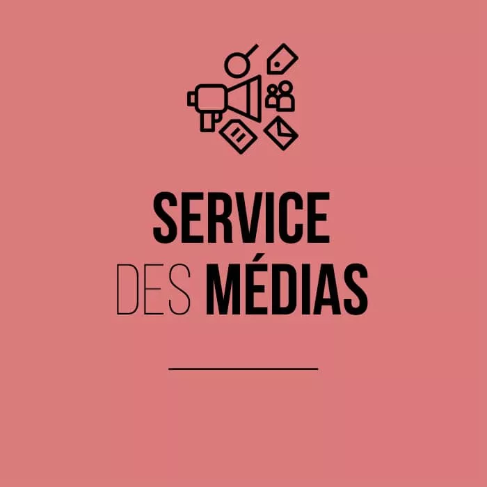 Logo du service des médias