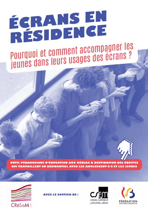 Écrans en résidence (page de garde)