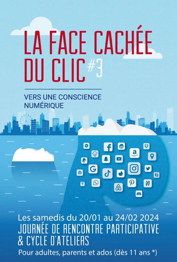 La face cachée du clic, journée de rencontre participative et cycle d'ateliers