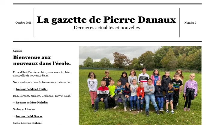 La gazette de Pierre Danaux